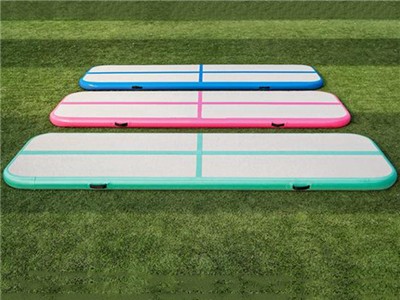 Fitting sports inflatable gym mat